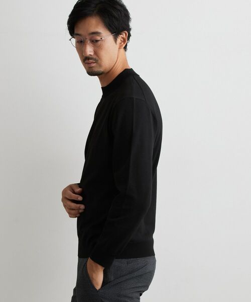THE SHOP TK / ザ ショップ ティーケー ニット・セーター | 【ジネス対応/洗濯機OK】モックネックニット | 詳細5
