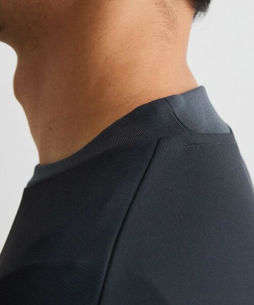 THE SHOP TK / ザ ショップ ティーケー カットソー | 【ジャケットインにおすすめ】ビジネス長袖Tシャツ 洗濯機OK/襟高 | 詳細13