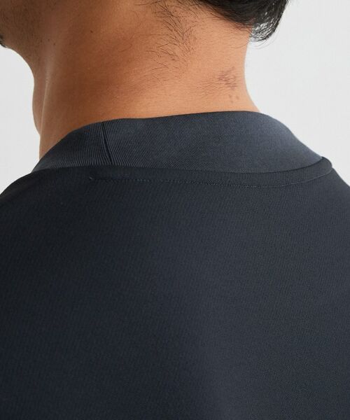THE SHOP TK / ザ ショップ ティーケー カットソー | 【ジャケットインにおすすめ】ビジネス長袖Tシャツ 洗濯機OK/襟高 | 詳細14