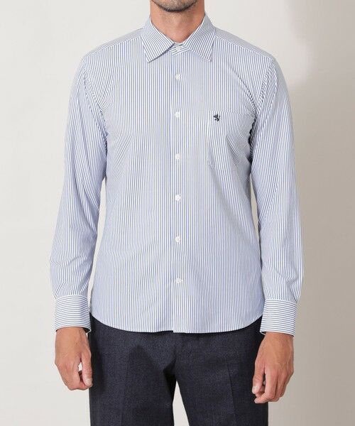 THE SCOTCH HOUSE / ザ・スコッチハウス その他トップス | 【THE URBAN COLLECTION】ストレッチナイロンロンドンストライプシャツ | 詳細2