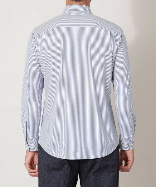 THE SCOTCH HOUSE / ザ・スコッチハウス その他トップス | 【THE URBAN COLLECTION】ストレッチナイロンロンドンストライプシャツ | 詳細4