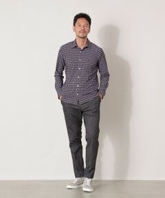 THE SCOTCH HOUSE / ザ・スコッチハウス その他トップス | 【THE URBAN COLLECTION】ストレッチナイロンジオメトリックプリントシャツ