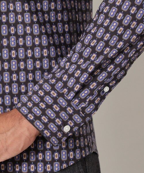 THE SCOTCH HOUSE / ザ・スコッチハウス その他トップス | 【THE URBAN COLLECTION】ストレッチナイロンジオメトリックプリントシャツ | 詳細5