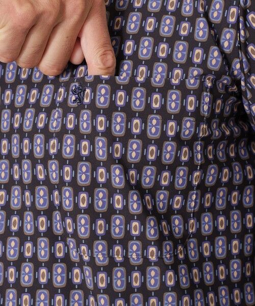 THE SCOTCH HOUSE / ザ・スコッチハウス その他トップス | 【THE URBAN COLLECTION】ストレッチナイロンジオメトリックプリントシャツ | 詳細6