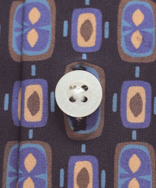 THE SCOTCH HOUSE / ザ・スコッチハウス その他トップス | 【THE URBAN COLLECTION】ストレッチナイロンジオメトリックプリントシャツ | 詳細8