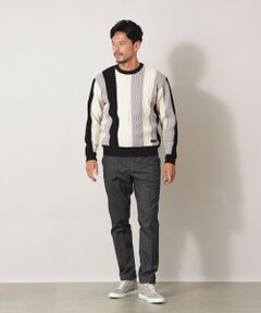 THE SCOTCH HOUSE / ザ・スコッチハウス その他トップス | 【THE URBAN COLLECTION】ストライプフィッシャーマンセーター