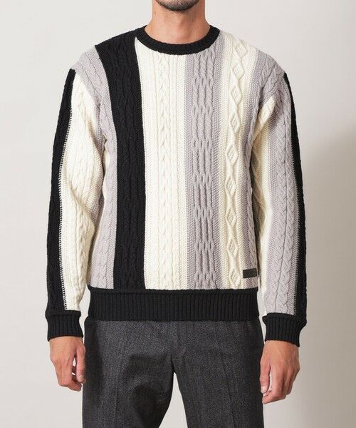 THE SCOTCH HOUSE / ザ・スコッチハウス その他トップス | 【THE URBAN COLLECTION】ストライプフィッシャーマンセーター | 詳細2
