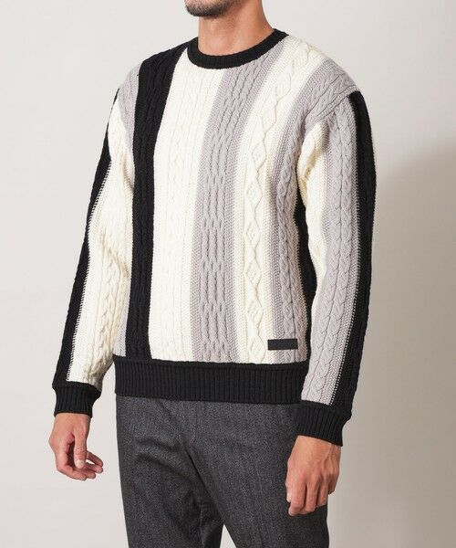 THE SCOTCH HOUSE / ザ・スコッチハウス その他トップス | 【THE URBAN COLLECTION】ストライプフィッシャーマンセーター | 詳細3