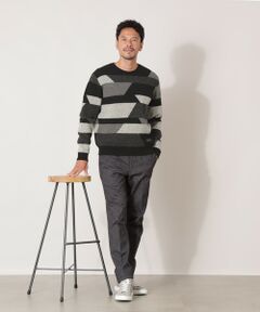 THE SCOTCH HOUSE / ザ・スコッチハウス その他トップス | 【THE URBAN COLLECTION】クレイジーボーダーセーター