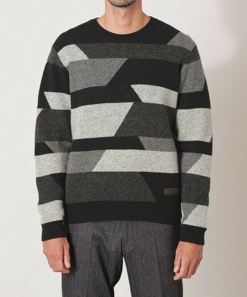 THE SCOTCH HOUSE / ザ・スコッチハウス その他トップス | 【THE URBAN COLLECTION】クレイジーボーダーセーター | 詳細2