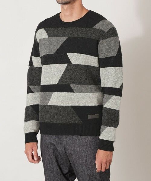 THE SCOTCH HOUSE / ザ・スコッチハウス その他トップス | 【THE URBAN COLLECTION】クレイジーボーダーセーター | 詳細3