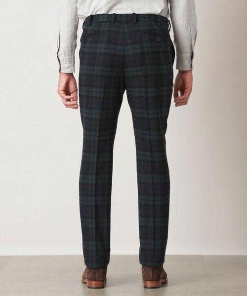 THE SCOTCH HOUSE / ザ・スコッチハウス その他パンツ | 【Adjustable Fit】ブラックウォッチ調ウールトラウザーズ | 詳細4