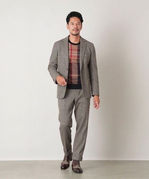 THE SCOTCH HOUSE / ザ・スコッチハウス その他パンツ | 【セットアップ対応】ウールコットンラウンジパンツ | 詳細3