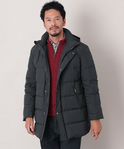 THE SCOTCH HOUSE / ザ・スコッチハウス その他アウター | 【はっ水加工】SH STARLING ロングダウン(ダークネイビー)