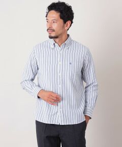 THE SCOTCH HOUSE / ザ・スコッチハウス その他トップス | コットンウールツインストライプシャツ