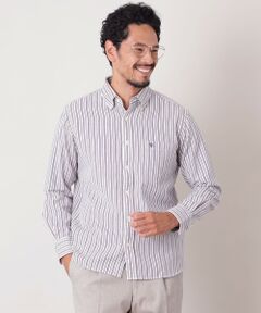 THE SCOTCH HOUSE / ザ・スコッチハウス その他トップス | コットンウールツインストライプシャツ