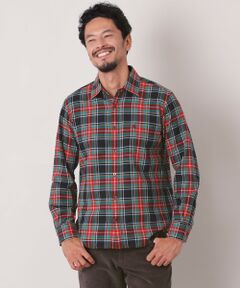 THE SCOTCH HOUSE / ザ・スコッチハウス その他トップス | コットンウールタータンズシャツ