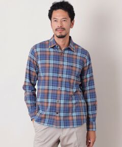 THE SCOTCH HOUSE / ザ・スコッチハウス その他トップス | コットンウールタータンズシャツ