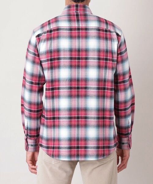 THE SCOTCH HOUSE / ザ・スコッチハウス その他トップス | ブラッシュドオンブレチェックシャツ | 詳細5