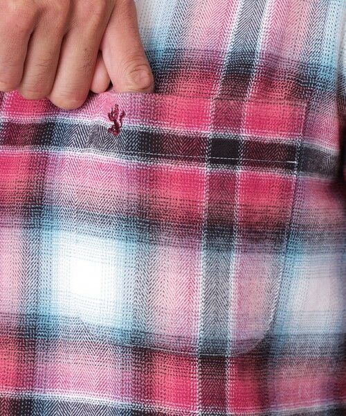 THE SCOTCH HOUSE / ザ・スコッチハウス その他トップス | ブラッシュドオンブレチェックシャツ | 詳細7