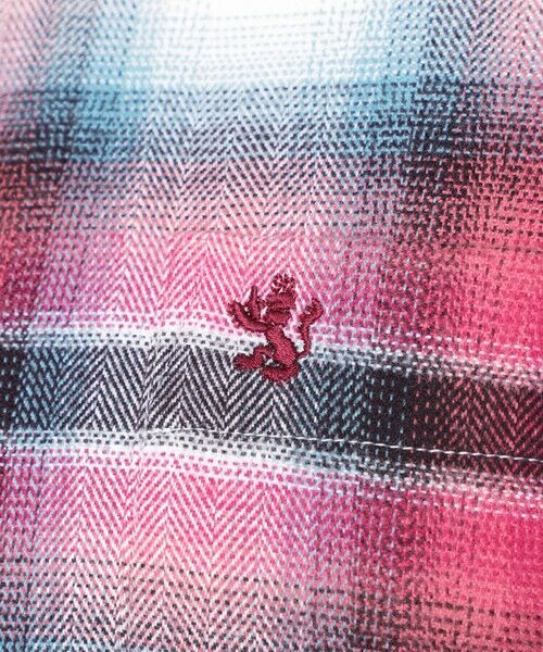 THE SCOTCH HOUSE / ザ・スコッチハウス その他トップス | ブラッシュドオンブレチェックシャツ | 詳細8