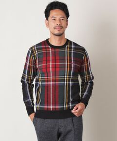 THE SCOTCH HOUSE / ザ・スコッチハウス その他トップス | ビッグタータンズジャカードセーター