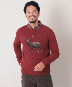 THE SCOTCH HOUSE / ザ・スコッチハウス その他トップス | Deer インターシャセーター