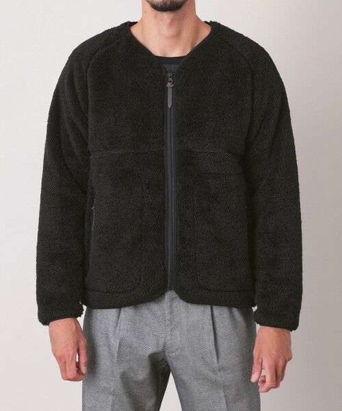 THE SCOTCH HOUSE / ザ・スコッチハウス その他トップス | 光電子(R) Wrap Up Cardigan フリースカーディガン | 詳細3