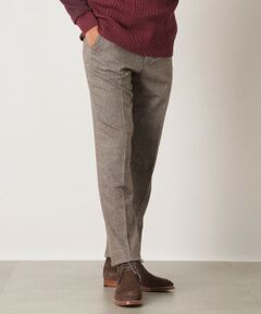 THE SCOTCH HOUSE / ザ・スコッチハウス その他パンツ | 【Adjustable Fit】ホームスパン調ウールトラウザーズ