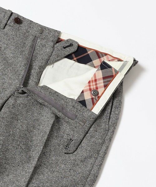THE SCOTCH HOUSE / ザ・スコッチハウス その他パンツ | 【Adjustable Fit】ホームスパン調ウールトラウザーズ | 詳細7