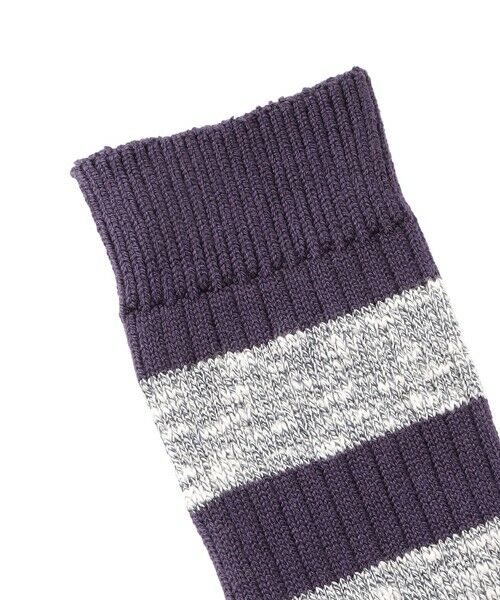 THE SCOTCH HOUSE / ザ・スコッチハウス その他小物 | ワイドボーダーソックス | 詳細1