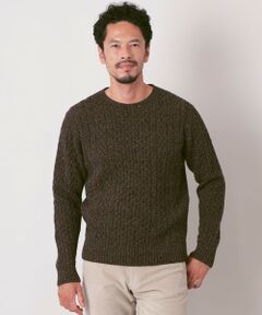 THE SCOTCH HOUSE / ザ・スコッチハウス その他トップス | シルクネップフィッシャーマンセーター