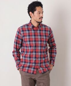 THE SCOTCH HOUSE / ザ・スコッチハウス その他トップス | ブラッシュドタータン調チェックシャツ