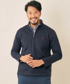 スラブワッフルZIP UP トレーナー