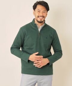 スラブワッフルZIP UP トレーナー