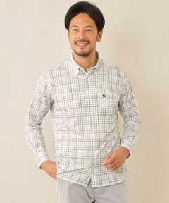 【イージーケア】Adjustable Fit チェックシャツ