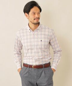 【イージーケア】Adjustable Fit チェックシャツ