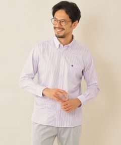 【イージーケア】Adjustable Fit ストライプシャツ