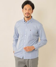 【キングサイズ】【イージーケア】Adjustable Fit ストライプシャツ