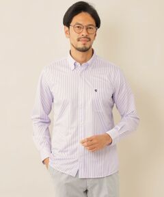 【キングサイズ】【イージーケア】Adjustable Fit ストライプシャツ