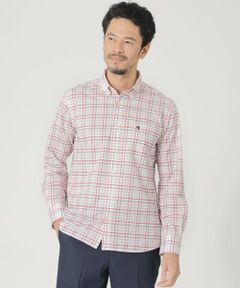 【イージーケア】Adjustable Fit チェックシャツ