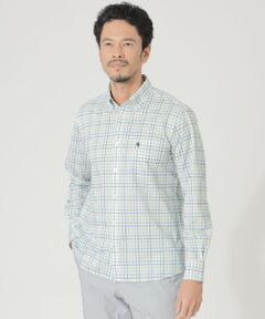 【イージーケア】Adjustable Fit チェックシャツ