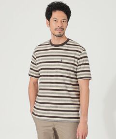 「CLYDE」ボーダーTシャツ