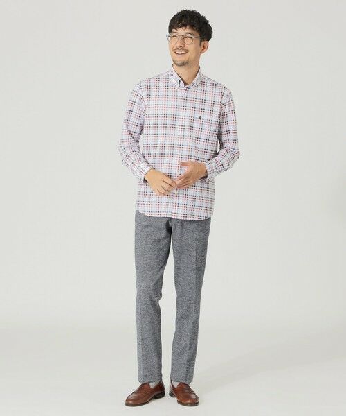 THE SCOTCH HOUSE / ザ・スコッチハウス その他トップス | Adjustable Fit カラーチェックシャツ | 詳細1