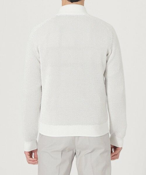 THE SCOTCH HOUSE / ザ・スコッチハウス その他トップス | ギマコットンミックスカノコジップアップニット | 詳細5