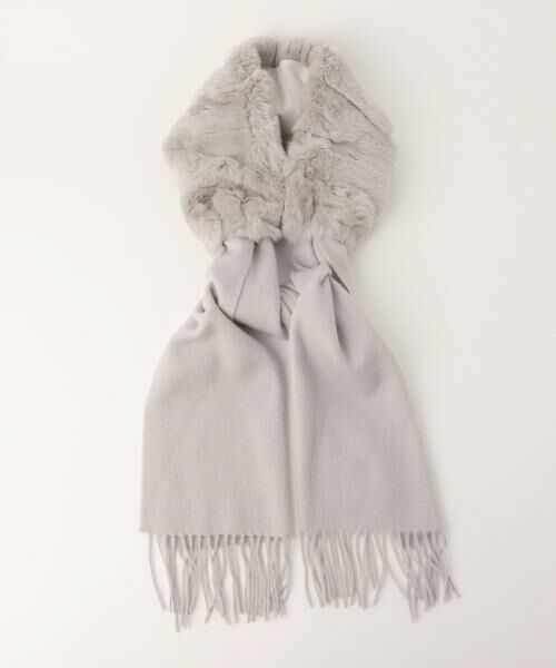 セール Closet Story 3way ラビットファー マフラー マフラー ショール スヌード ストール The Station Store United Arrows Ltd ザ ステーション ストア ユナイテッドアローズ ファッション通販 タカシマヤファッションスクエア