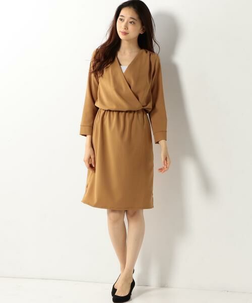 セール Closet Story カシュクール ギャザーフィット タイトワンピース ミニ丈 ひざ丈ワンピース The Station Store United Arrows Ltd ザ ステーション ストア ユナイテッドアローズ ファッション通販 タカシマヤファッションスクエア