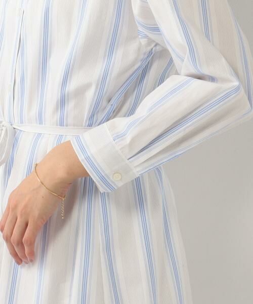 セール Closet Story ランダムストライプ シャツワンピース 手洗い可能 ミニ丈 ひざ丈ワンピース The Station Store United Arrows Ltd ザ ステーション ストア ユナイテッドアローズ ファッション通販 タカシマヤファッションスクエア
