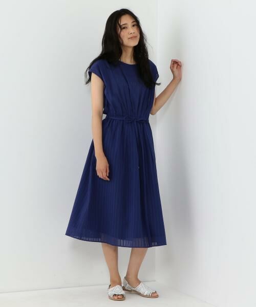 セール Closet Story コットン カラミストライプ ワンピース 手洗い可能 ロング マキシ丈ワンピース The Station Store United Arrows Ltd ザ ステーション ストア ユナイテッドアローズ ファッション通販 タカシマヤファッションスクエア