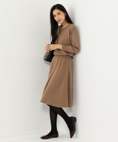 セール Closet Story W N ニットフレア ワンピース 手洗い可能 ミニ丈 ひざ丈ワンピース The Station Store United Arrows Ltd ザ ステーション ストア ユナイテッドアローズ ファッション通販 タカシマヤファッションスクエア